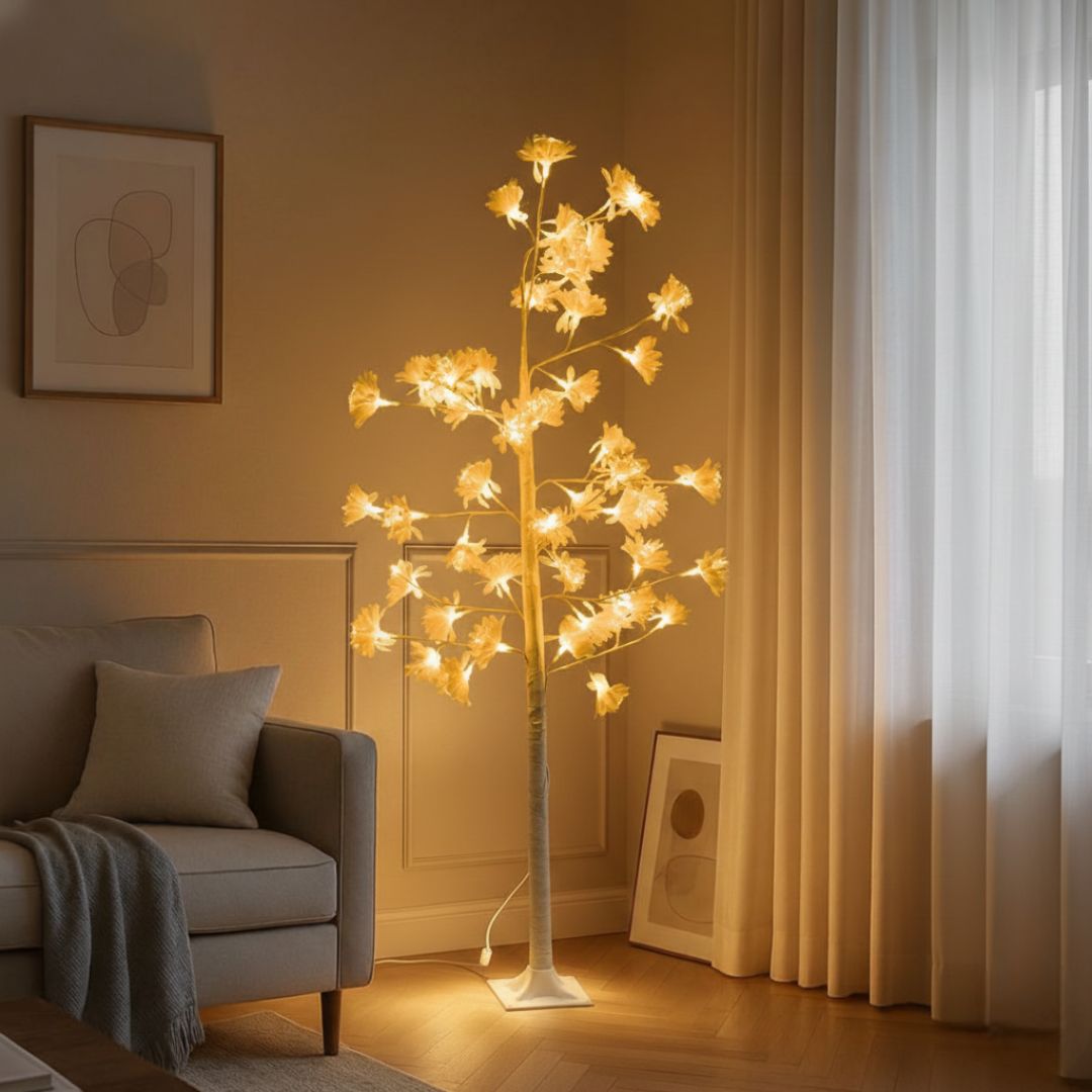 Blossom Tree Light – Warm Decorative Flower Lamp - Memories Insite